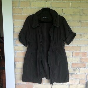 Marc Aurel Brown Short Sleeve Jacket